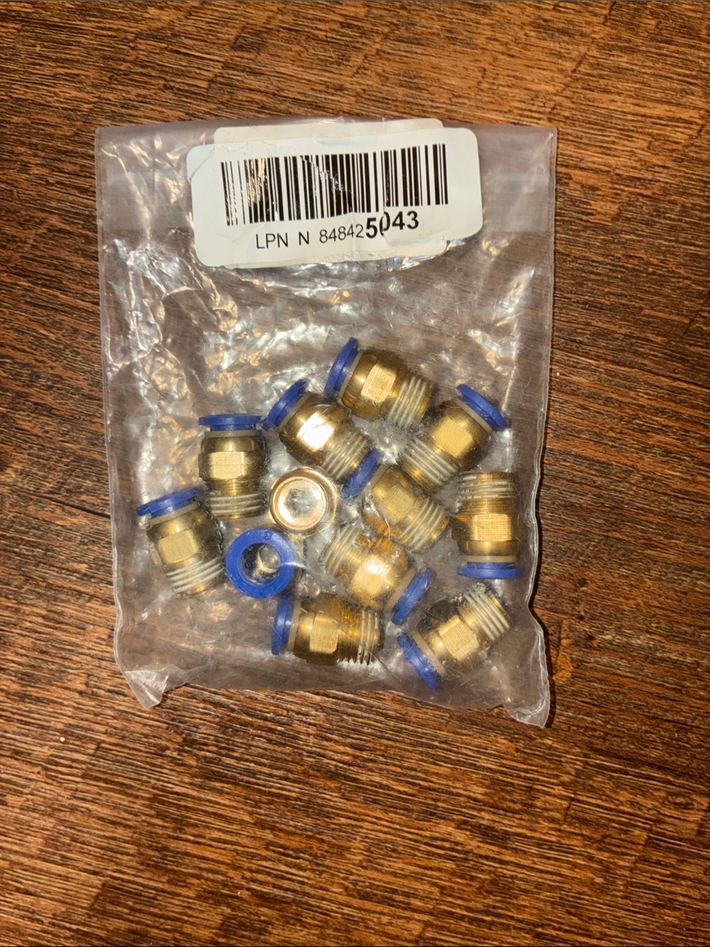 PC8-02 pneumatic air quick connection